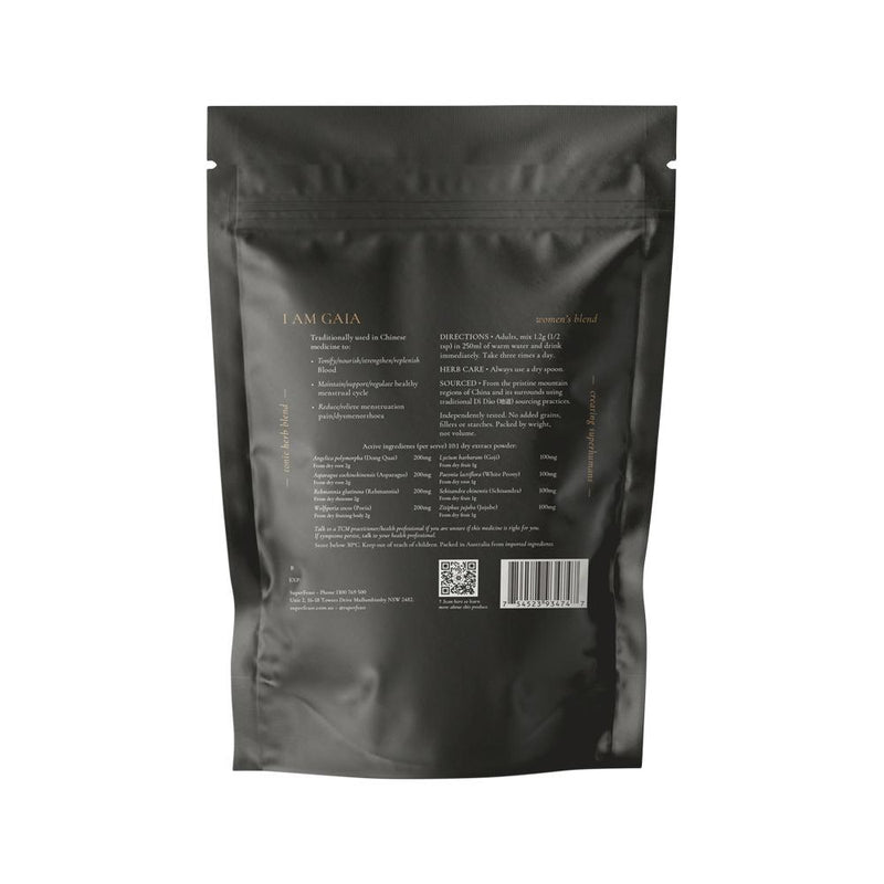 SUPERFEAST WOMENS RHYTHM 250G (WAS I AM GAIA)