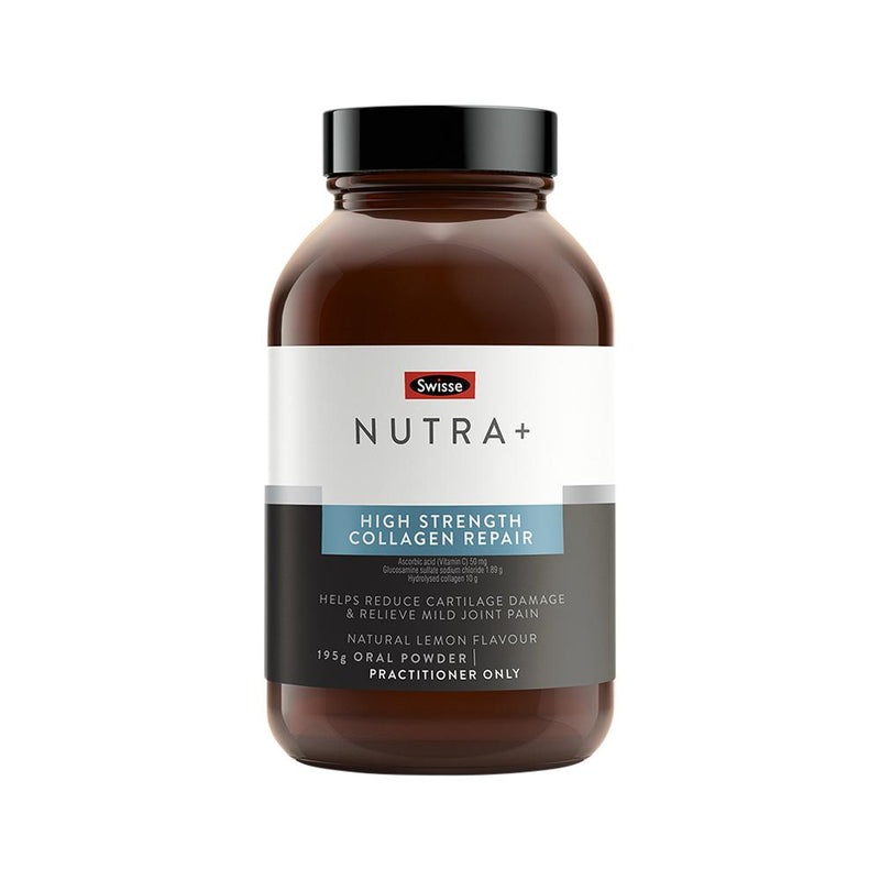 SWISSE NUTRA+ HIGH STRENGTH COLLAGEN REPAIR (LEMON FLAVOUR) 195G
