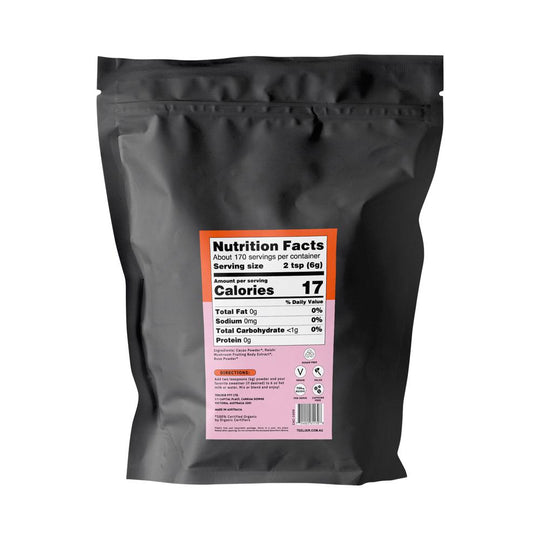 TEELIXIR ORGANIC MUSHROOM CACAO LATTE (STARRING REISHI AND ROSE) 1000G