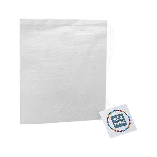 Tea Tonic Filter Paper Teabags for Loose Leaf Tea x 100 Pack