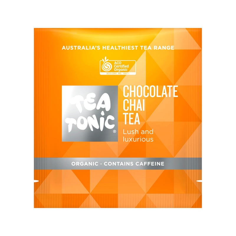 Tea Tonic Organic Chocolate Chai Tea x 20 Tea Bags