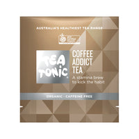Tea Tonic Organic Coffee Addict Tea x 20 Tea Bags SELL THROUGH NEW SKU 2967565