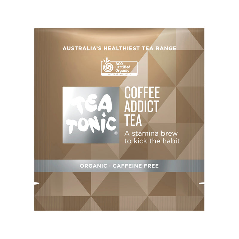 Tea Tonic Organic Coffee Addict Tea x 20 Tea Bags SELL THROUGH NEW SKU 2967565