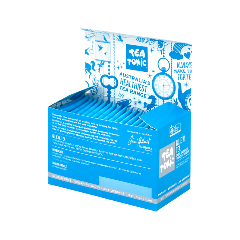 Tea Tonic Organic G.L.E.W. Tea x 20 Tea Bags SELL THROUGH NEW SKU 2987241