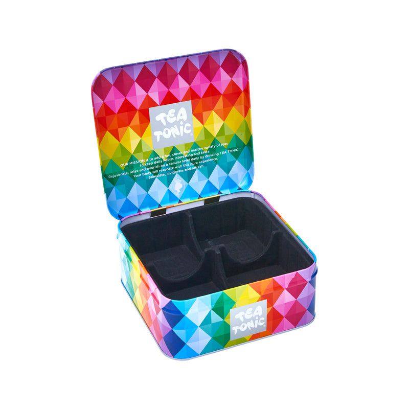 Tea Tonic Gourmet Tin Tea Chest Mini x 33 Tea Bags