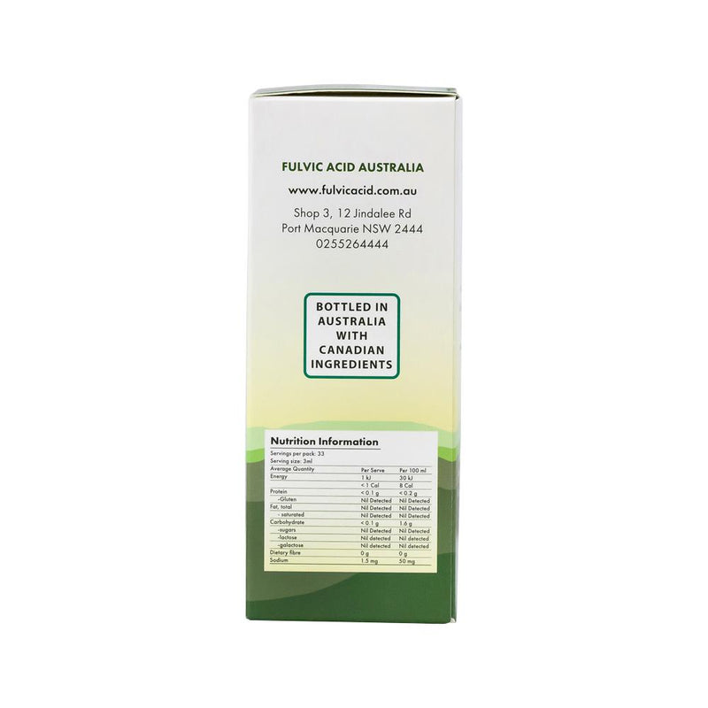 The Natural Edge Fulvic (Multi Minerals Trace Elements) 100ml