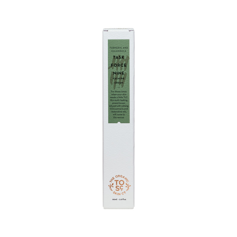The Organic Skin Co Organic Task Force Nine Calming Cream Turmeric and Calendula 60ml