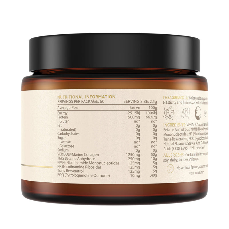 Theagehack LIV Natural Berry Flavour 150g