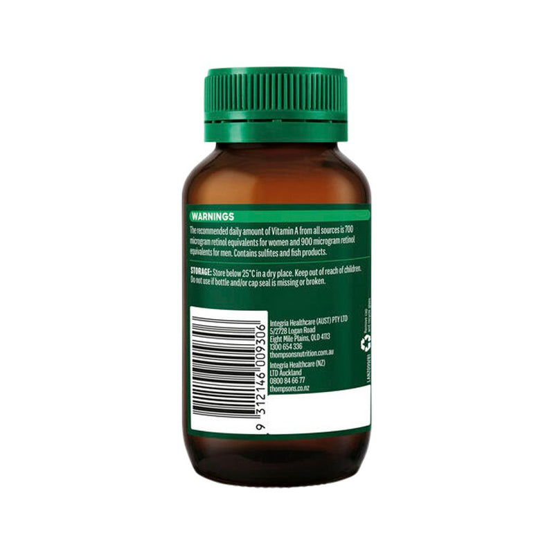 THOMPSONS COD LIVER OIL 100C
