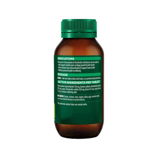 THOMPSONS GLUCOSAMINE & CHONDROITIN WITH BORON 120T