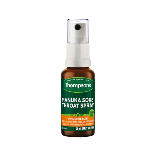 THOMPSONS MANUKA SORE THROAT SPRAY 25ML