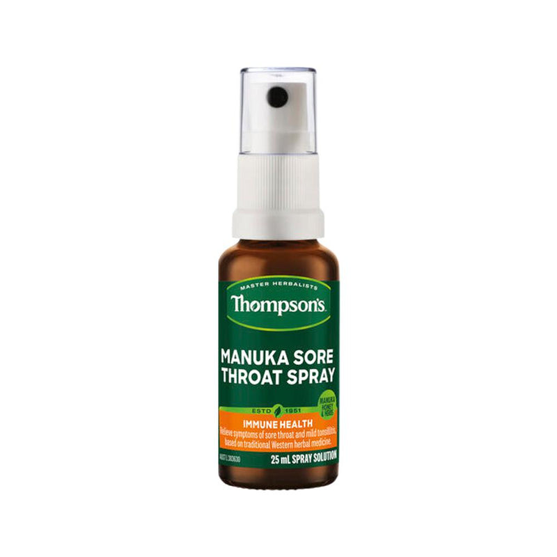 THOMPSONS MANUKA SORE THROAT SPRAY 25ML