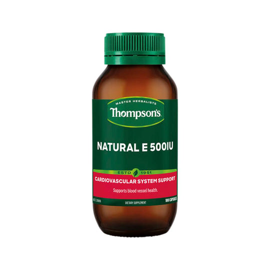 THOMPSONS NATURAL E 500IU 100C