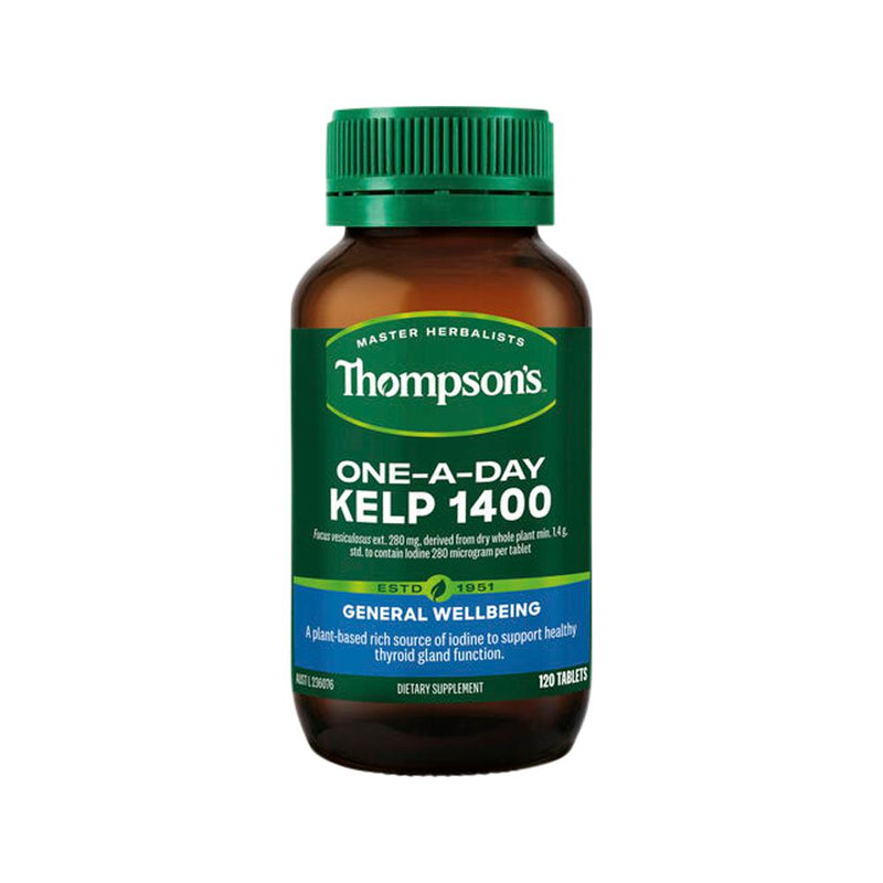 THOMPSONS ONE-A-DAY KELP 1400 120T