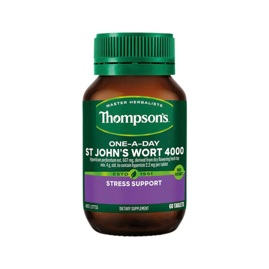 THOMPSONS ONE-A-DAY ST JOHNS WORT 4000 60T