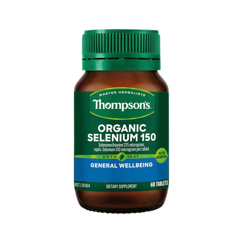 THOMPSONS ORGANIC SELENIUM 150 60T