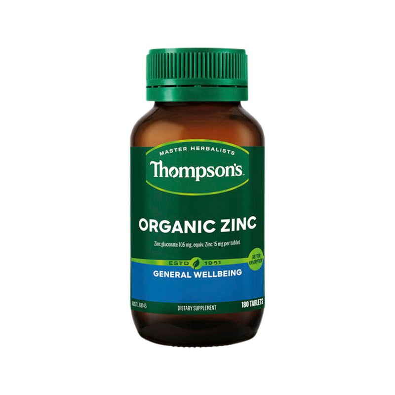 THOMPSONS ORGANIC ZINC 180T