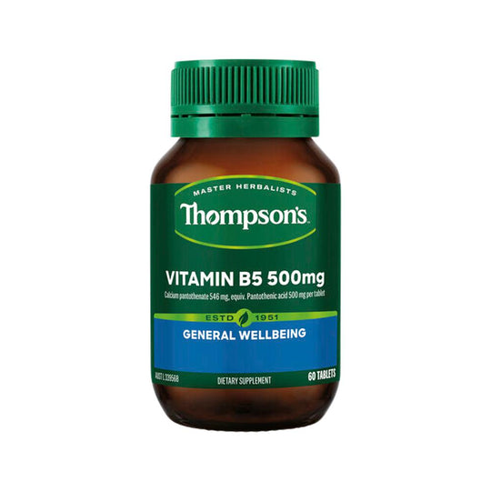 THOMPSONS VITAMIN B5 500MG 60T