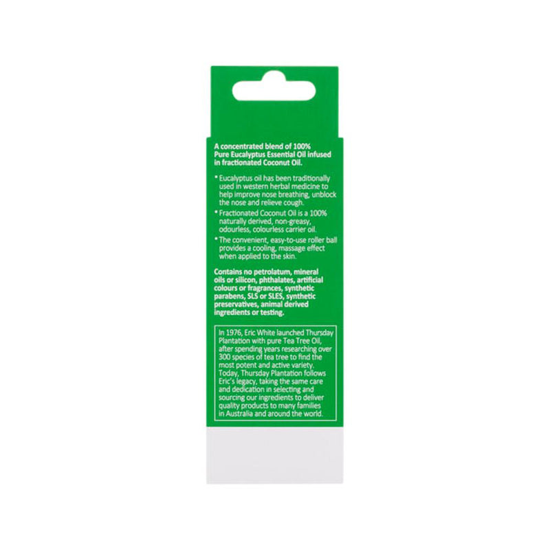 Thursday Plantation Breathe Easy Eucalyptus Oil Roll-On 9ml