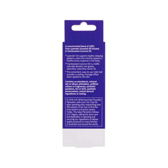 Thursday Plantation Sleep Support & Calming Lavender Oil Roll-On 9ml