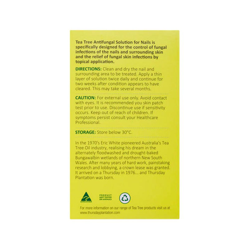 THURSDAY PLANTATION TEA TREE ANTI-FUNGAL SOLUTION FOR NAILS 10ML