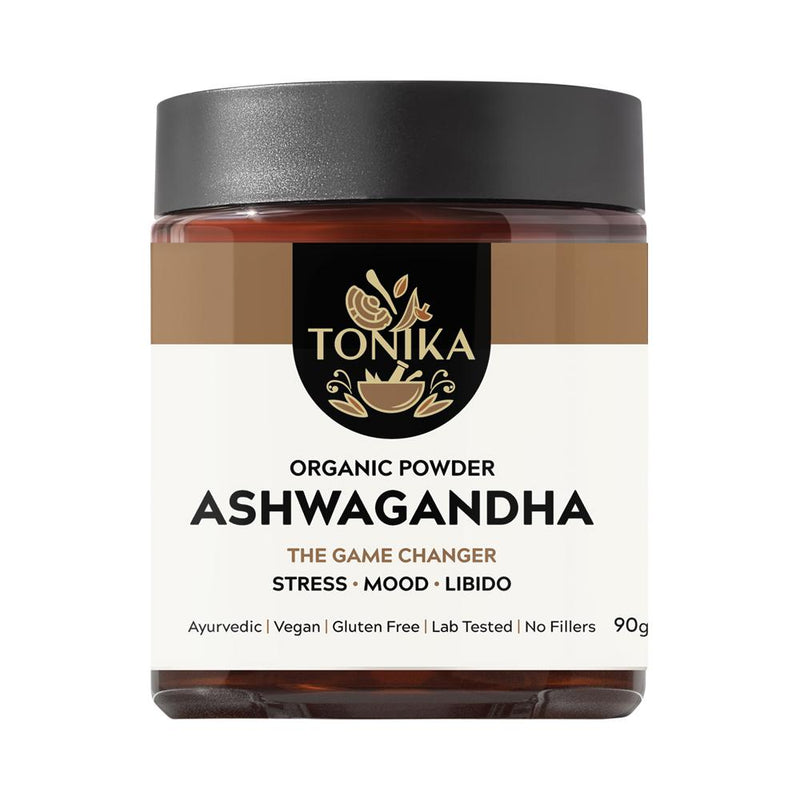 TONIKA ORGANIC POWDER ASHWAGANDHA 90G