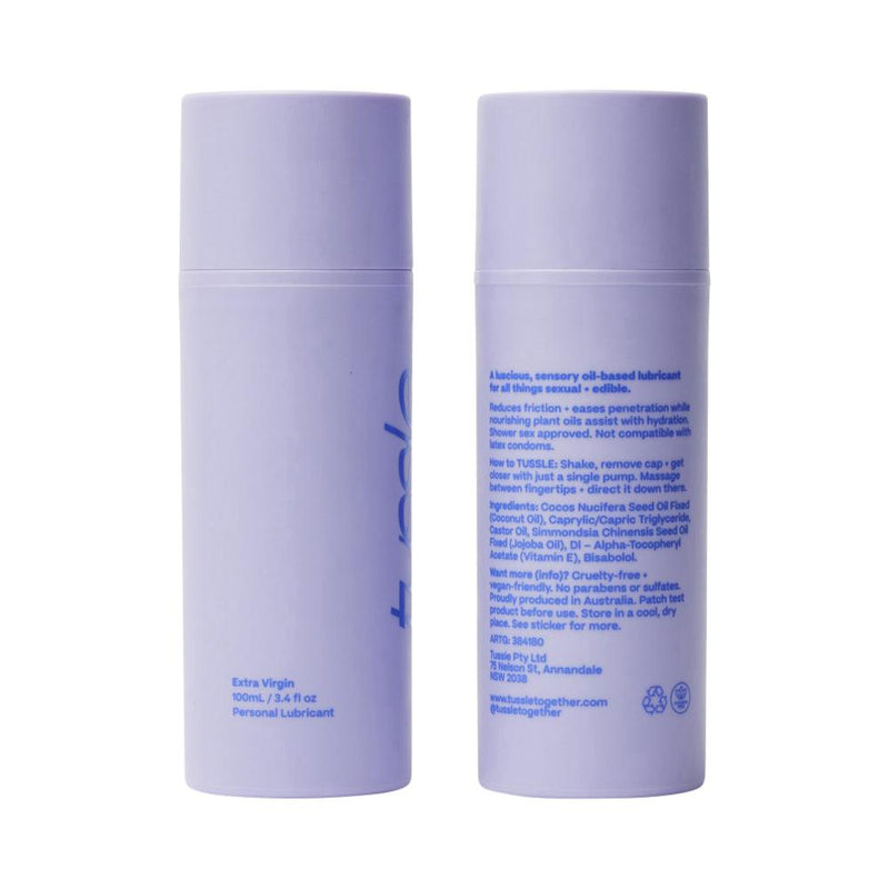 TUSSLE EXTRA VIRGIN OIL-BASED PERSONAL LUBRICANT 100ML