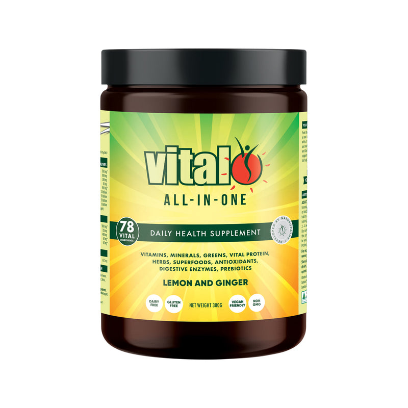 Martin & Pleasance Vital All-In-One (Greens) Lemon and Ginger 300g