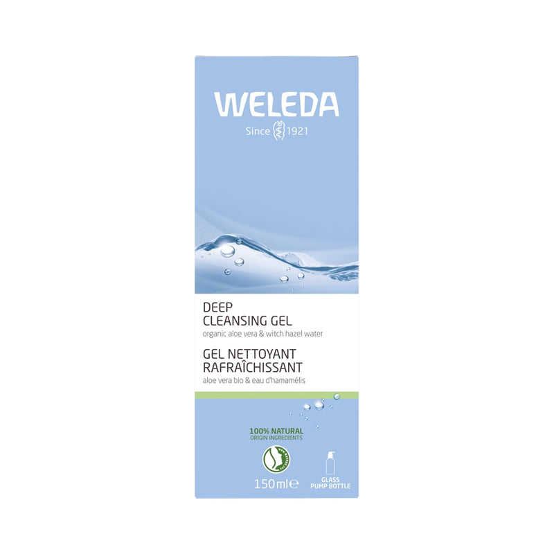 Weleda Deep Cleansing Gel (Organic Aloe Vera & Witch Hazel Water) 150ml