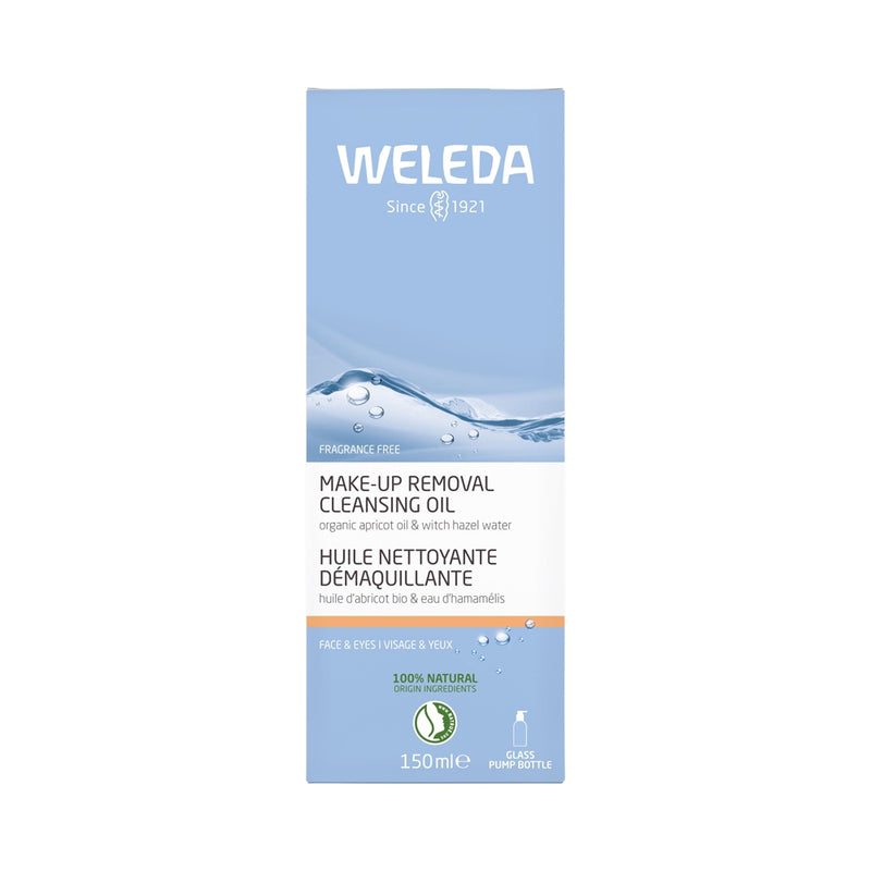 Weleda Make-Up Removal Cleansing Oil (Organic Apricot Oil & Witch Hazel Water) 150ml