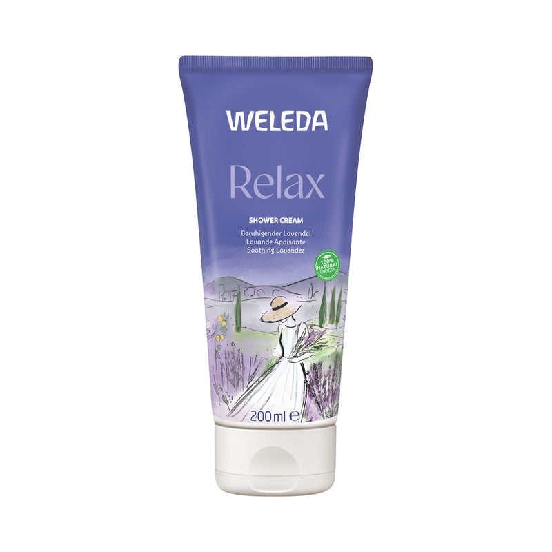 Weleda Aroma Shower Gel Relax (Lavender + Bergamot + Vetiver) 200ml