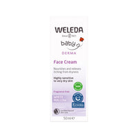 Weleda Baby Derma Face Cream White Mallow (Fragrance Free) 50ml