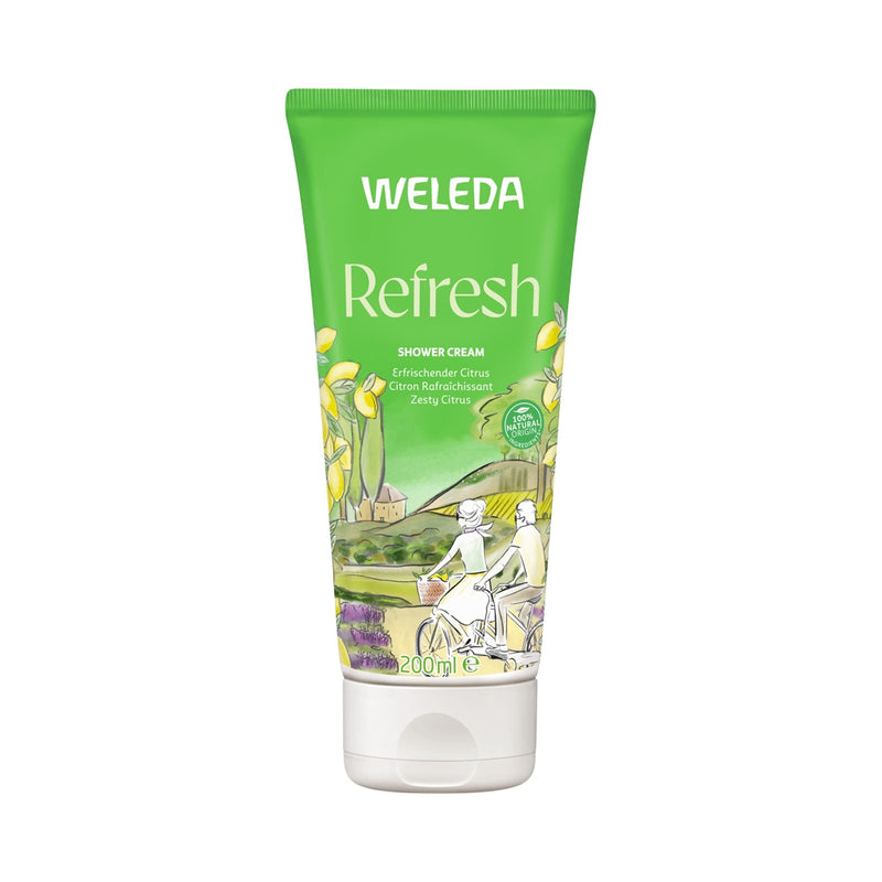 WELEDA REFRESH SHOWER CREAM CITRUS 200ML