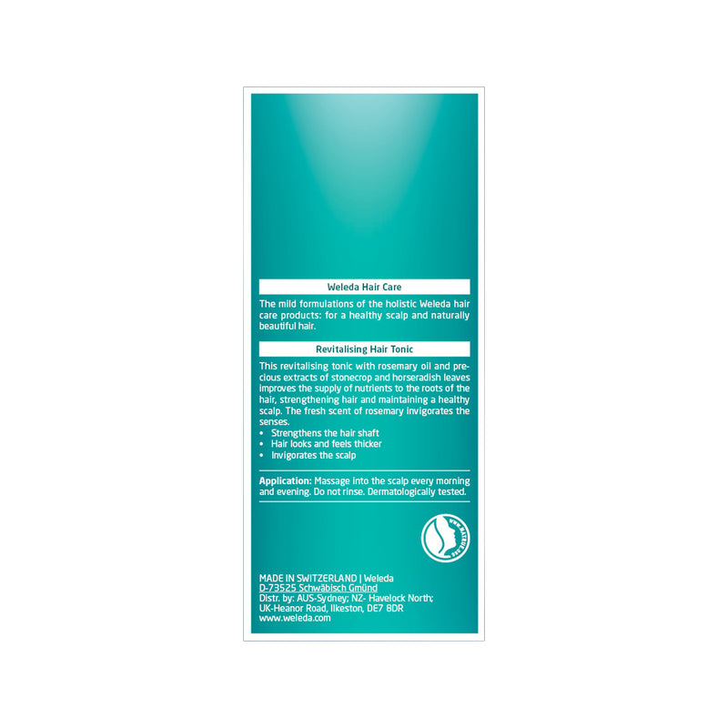 Weleda Revitalising Hair Tonic with Rosemary (For A Healthy Scalp) 100ml