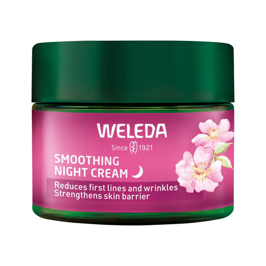 WELEDA SMOOTHING NIGHT CREAM (WILD ROSE & WHITE TEA) 40ML