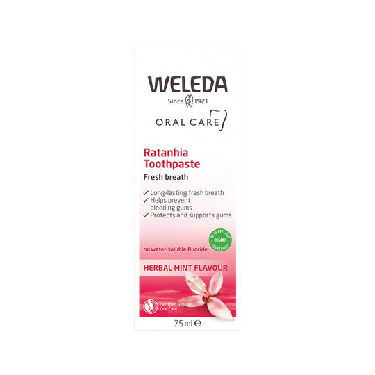 Weleda Oral Care Toothpaste Ratanhia (Herbal Mint Flavour) 75ml
