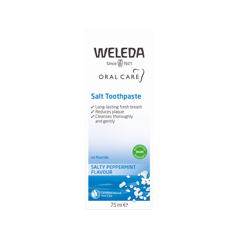 Weleda Oral Care Toothpaste Salt (Salty Peppermint Flavour) 75ml