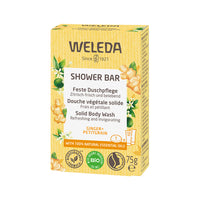 Weleda Shower Bar (Solid Body Wash) Ginger + Petitgrain 75g