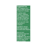 WONDER FOODS COLLOIDAL SILVER 50PPM 200ML  OBSOLETE MANUFACTURER