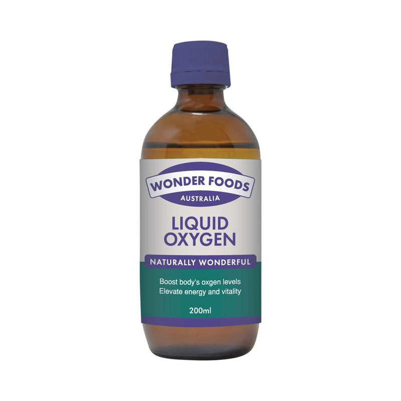 WONDER FOODS LIQUID OXYGEN 200ML  OBSOLETE MANUFACTURER