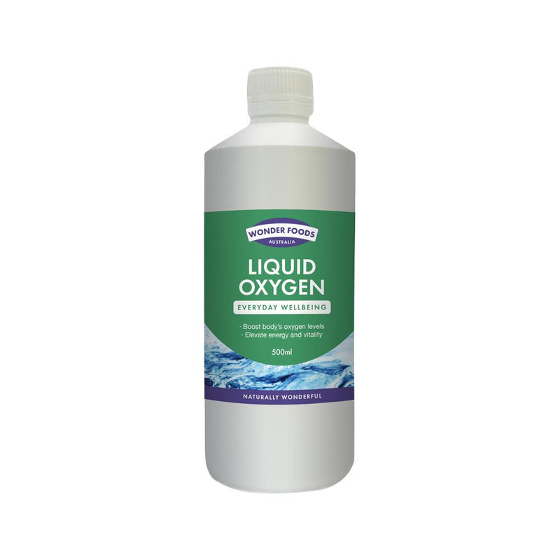 WONDER FOODS LIQUID OXYGEN 500ML  OBSOLETE MANUFACTURER