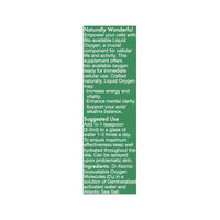 WONDER FOODS LIQUID OXYGEN 500ML  OBSOLETE MANUFACTURER