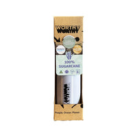 Worthy Sugarcane Drink Bottle Blue Steel Striped 750ml