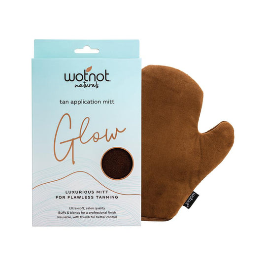Wotnot Naturals Glow Tan Application Mitt (Luxurious Mitt for Flawless Tanning)