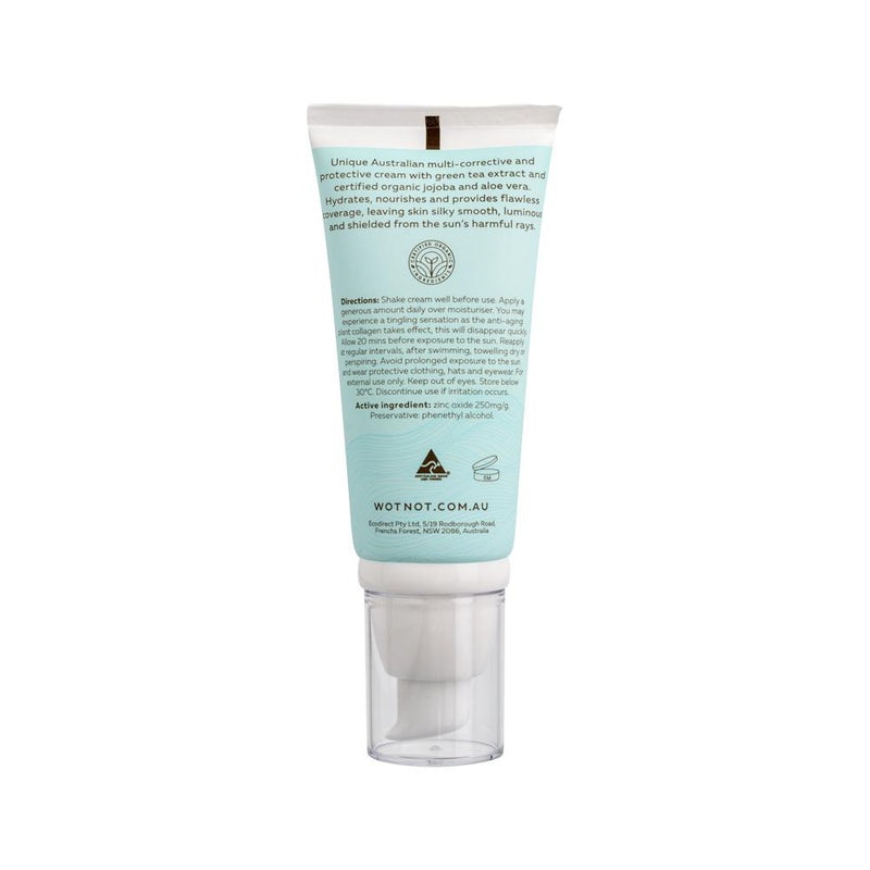 Wotnot Naturals Natural Face Sunscreen SPF 40 + Mineral MakeUp BB Cream Nude 60g  SELL THROUGH