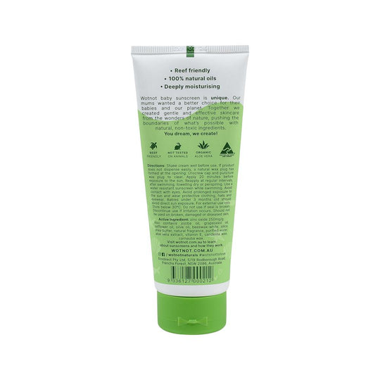 Wotnot Naturals Natural Sunscreen SPF 30 100g
