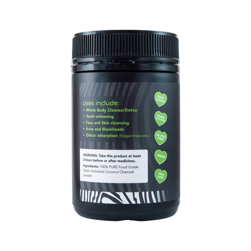 ZEB HEALTH ACTIVATED COCONUT CHARCOAL POWDER 100G