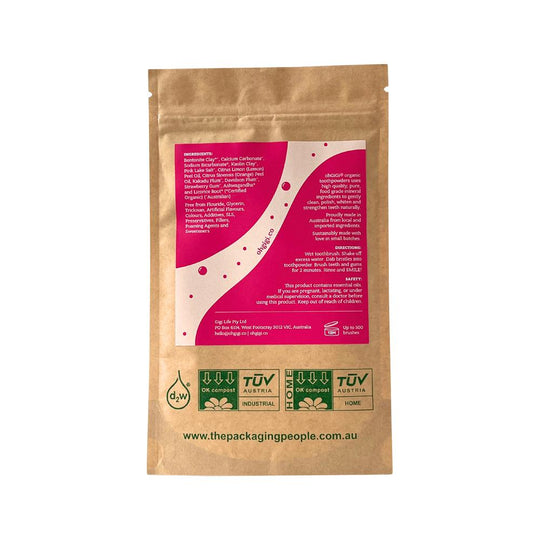 OHGIGI TOOTH POWDER FRUITY BRUSH REFILL 100G