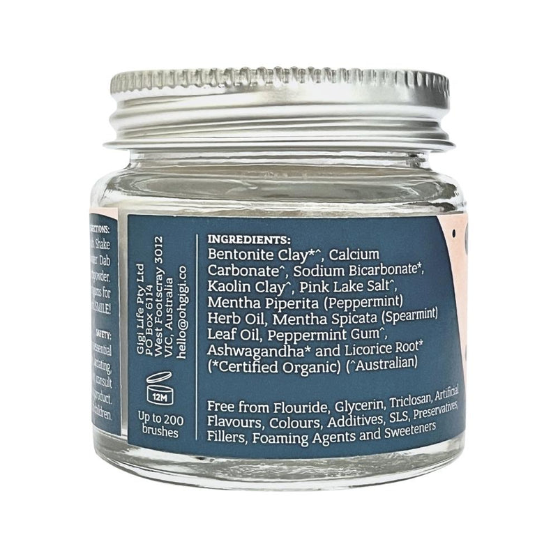 OHGIGI TOOTH POWDER MINTY BRUSH 40G