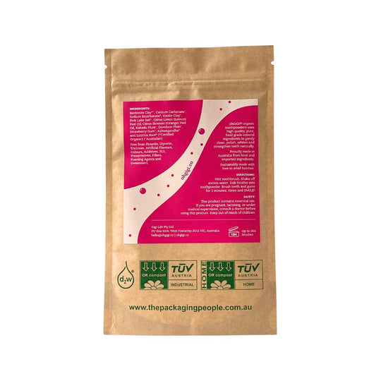 OHGIGI TOOTH POWDER + HYDROXYAPATITE FRUITY BRUSH REFILL 100G